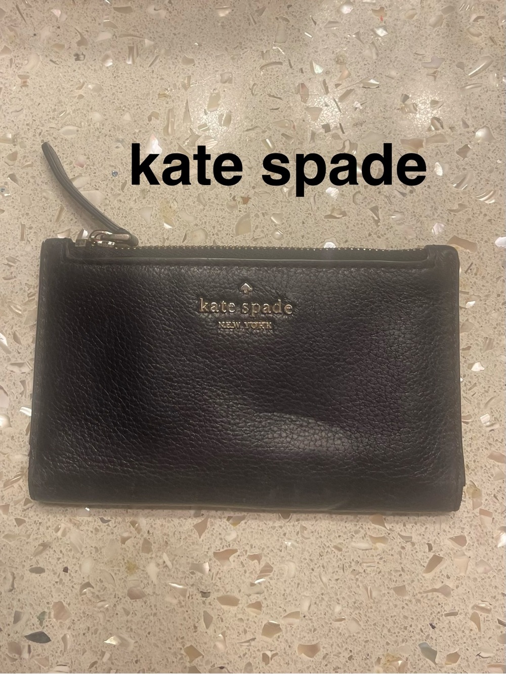 Kate spade Leather Wallet Black